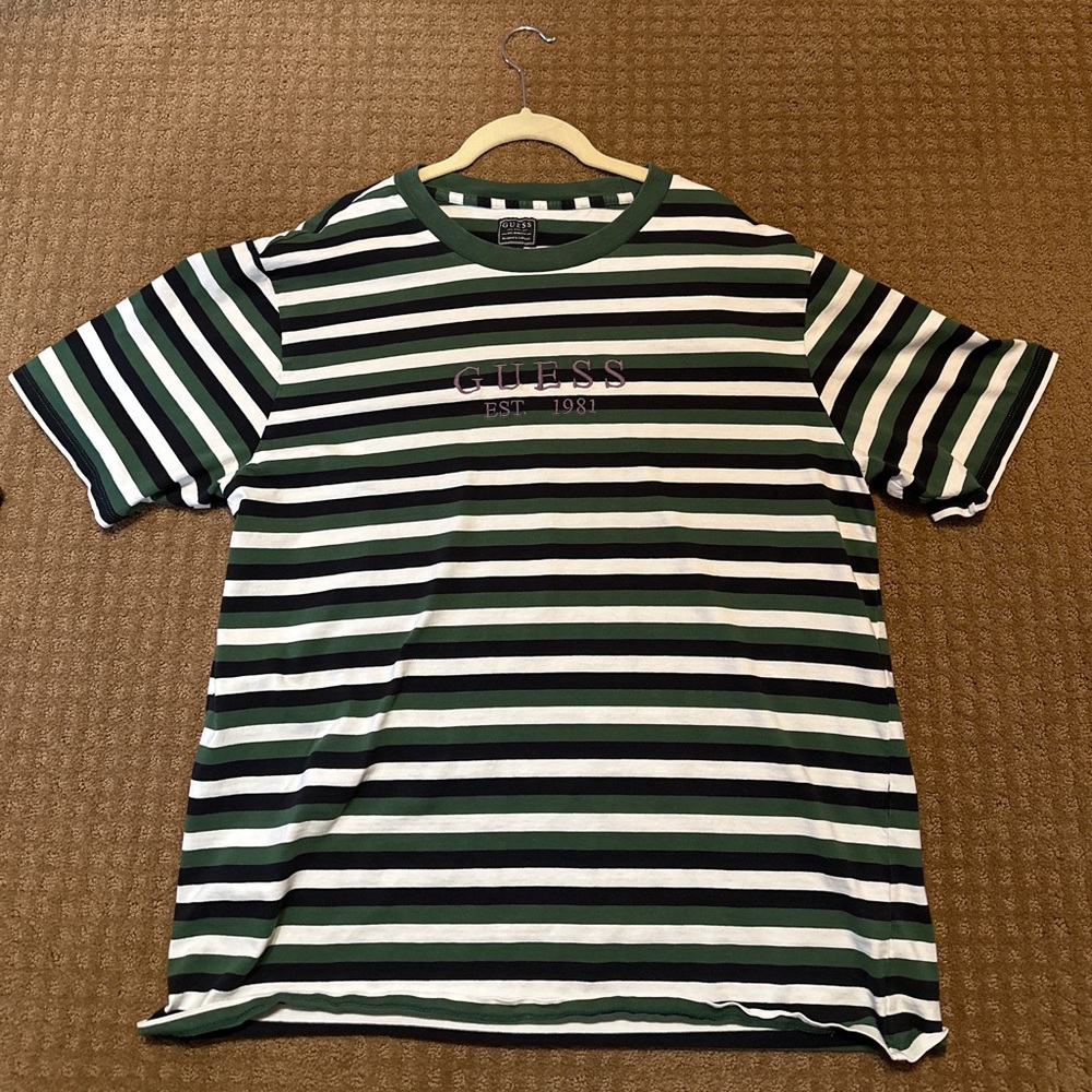Guess striped tee